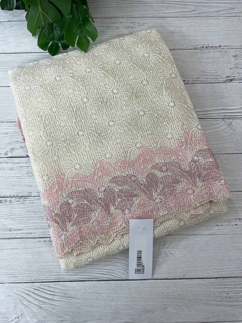 Phulkari NetKota embroidery saree - MSH987