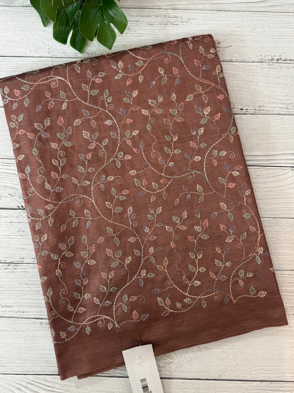 Pure desi tussar silk saree with embroidery- MTSS659 (2)