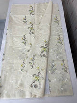 Mul chanderi embriodery saree MSH285