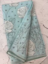 Soft Kota Chanderi saree with applique work MSH223