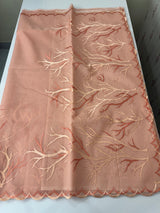 Kota silk embroidery saree  MSH125 - Peach