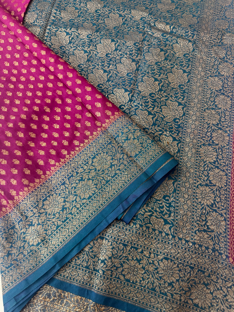 Banarasi viscose Georgette saree MKGS611