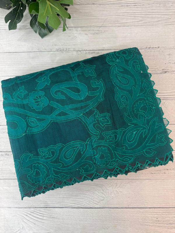 Kota Supernet saree with applique work MSH102