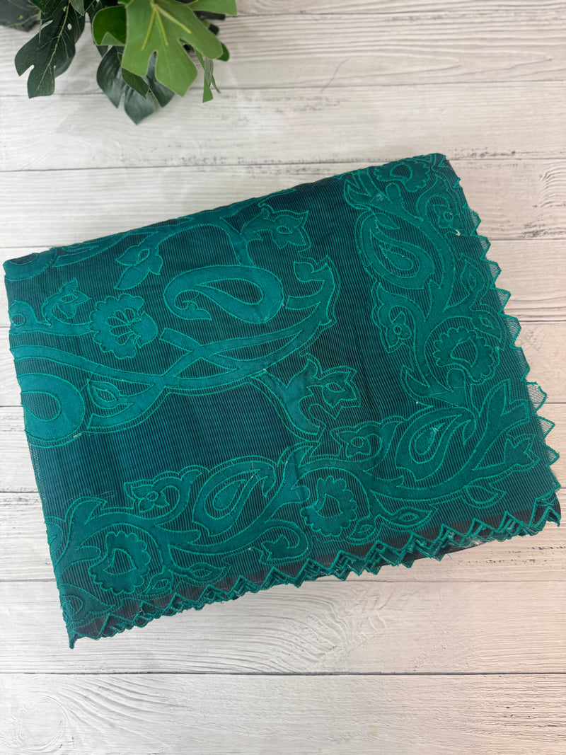 Kota Supernet saree with applique work MSH102