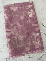 Semi organza saree with thread work - MSH910