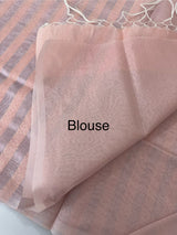 Soft Tissue silk saree with stripes MSH240