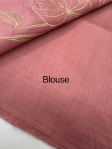 Tussar finish soft silk saree with thread work MTS955