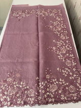 Soft kota silk saree with embriodery  MS12859