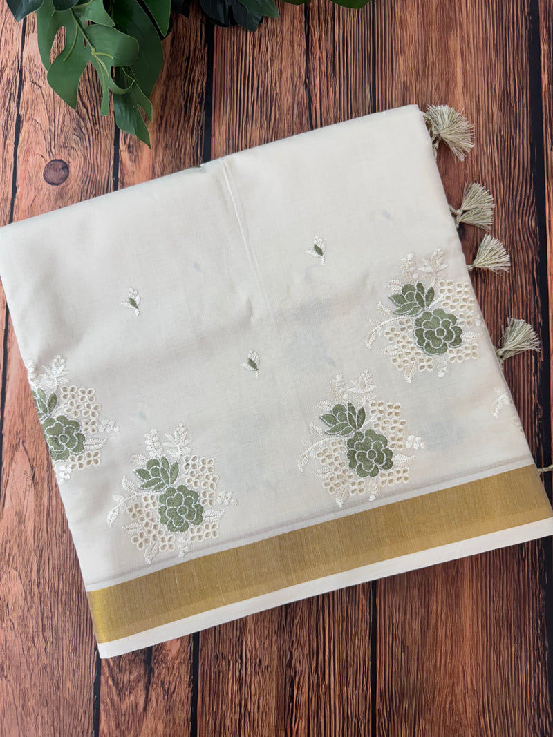 Kerala cotton saree - MSK102