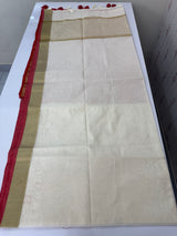 Onam special Semi silk saree with blouse- MSF567 (4)