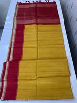 Semi silk saree with zari weaving  MSG6161