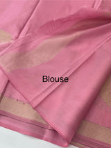 Crepe tissue silk saree with blouse MA32321