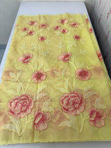 Premium Organza saree with thread work - MMG123