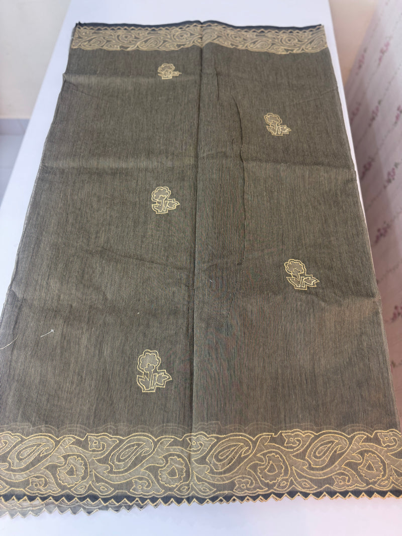 Kota Supernet saree with applique work MSH102