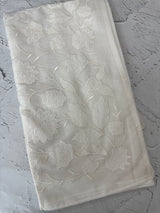 Dyeable Chanderi applique work saree  MSH173(2) OffWhite