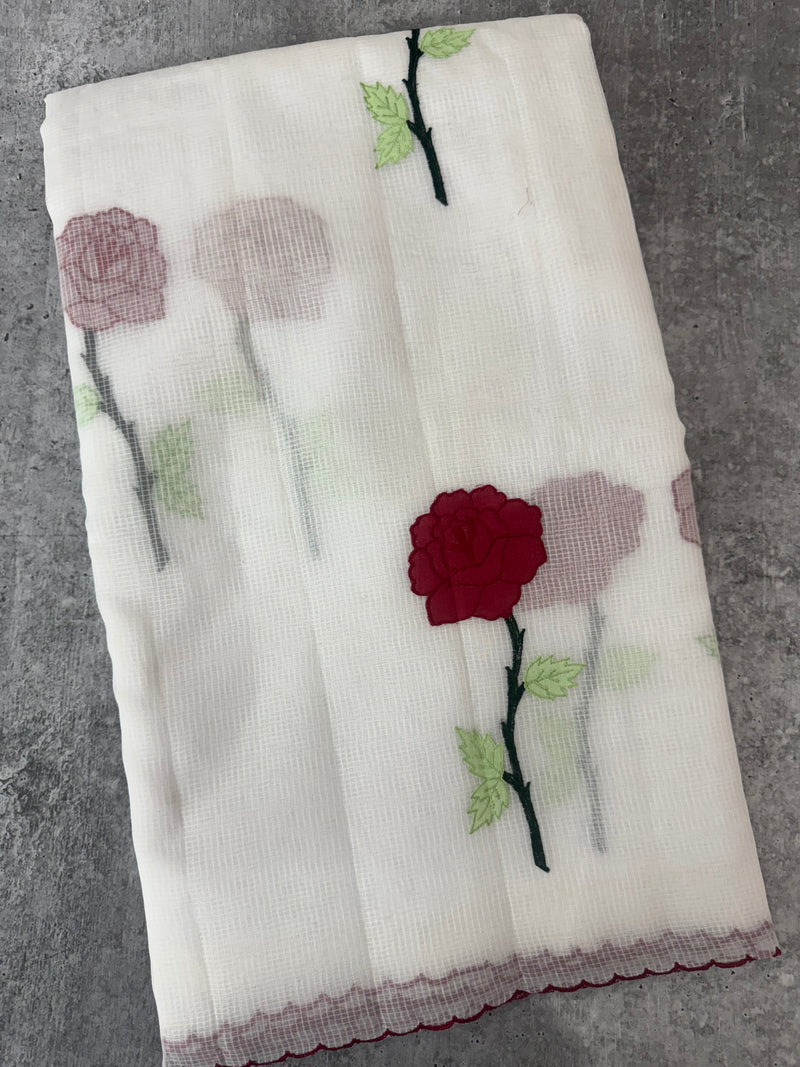 NetKota saree with Applique work MSH130