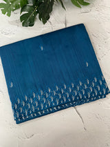 Semi tussar saree with cutwork MSHK566