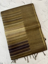 Multi color Semi soft silk saree with borders MSS590
