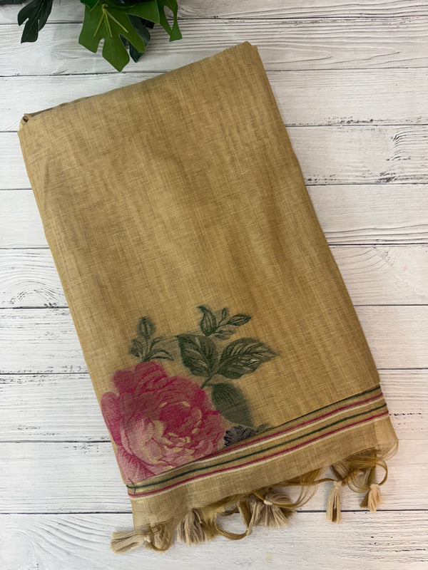 Jamdani silk Cotton Saree MS12555