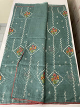 Silky kota saree with embriodery MS2450