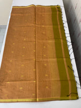 Maheshwari silk cotton saree with zari weaving MMJ764