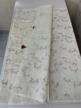 Supernet embriodery saree MS1490