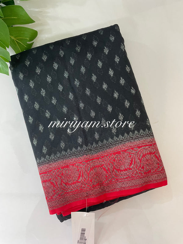 Banarasi viscose Georgette saree MKGS689