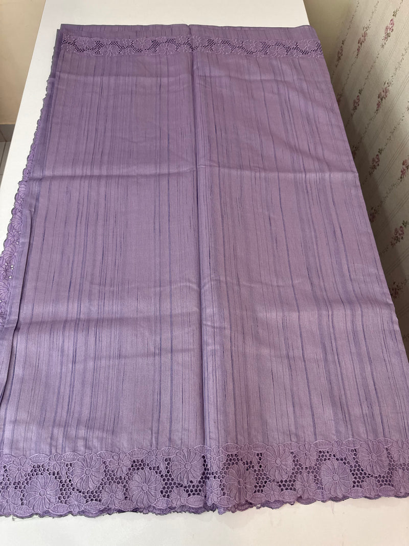 Cutwork Semi tussar saree MTSS845