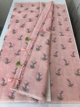 Netkota embriodery saree MS1496 PastelPink