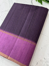 Semi silk saree with zari weaving  MSG6161