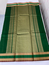 Kanchi Silk cotton saree with zari weaving - MSK897