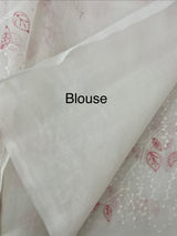 Supernet embriodery saree MS1490 (5)