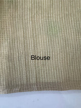 Tissue silk saree with applique work MTSS987