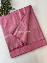 Pastel soft silk Saree - MKP930 CoralPink