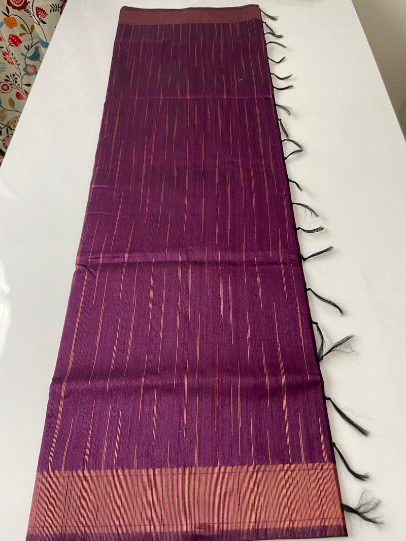 Semi Jute silk saree - MJKL765 VADAMALLI