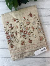 Kanta Handstitched Blended tussar silk saree MS90543