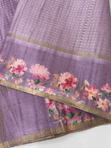 Semi soft Matka silk saree MSS599
