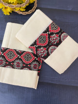 Single SETMUND with blouse - Ajrakh prints
