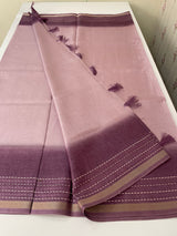 Soft Semi silk saree with thread work MSR698