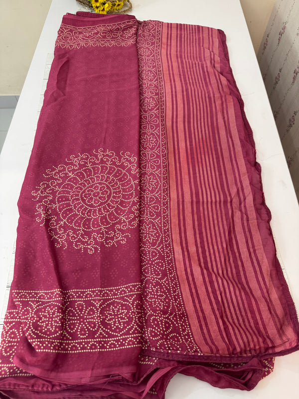 Chiffon georgette saree - MS7633