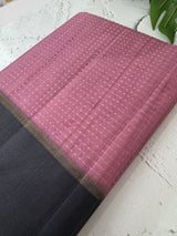 Semi silk saree with zari weaving  MSG6161