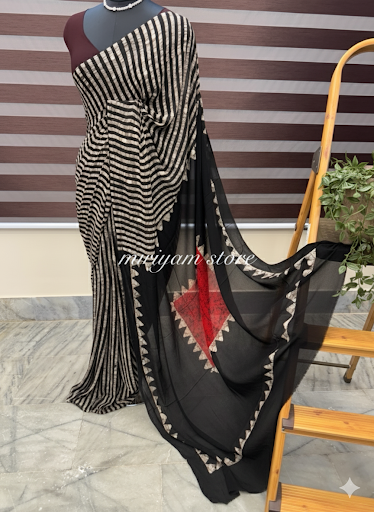 Pure Georgette saree MGS765