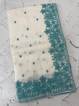 NetKota saree with embroidery - MS14649