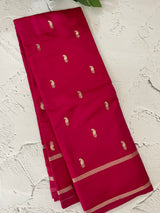 Soft Gachi silk saree with zari weaving MGH76