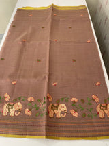 Cotton silk Saree with embroidery MSJ7666