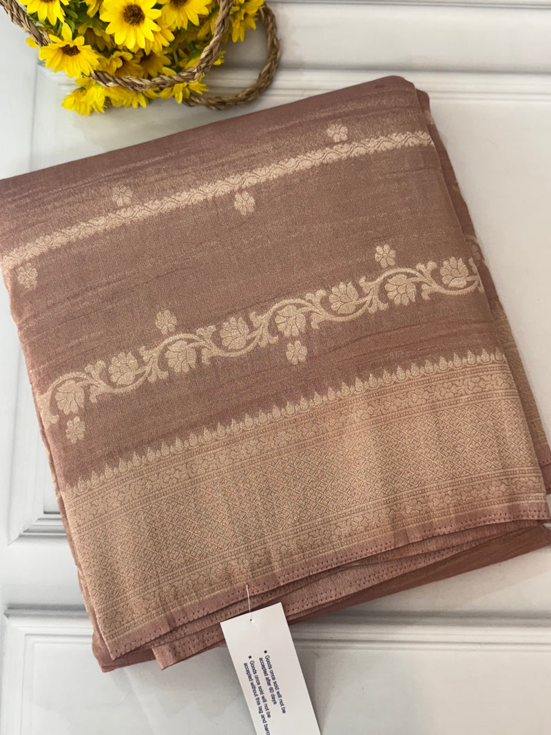 Banarasi crush georgette saree- MS1341
