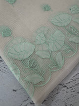 Moonga checks saree with applique borders MSH9990