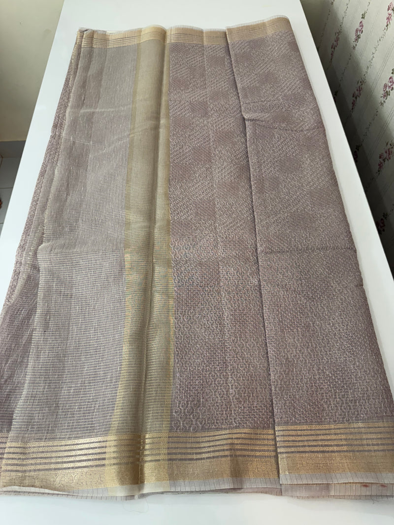 NetKota thread work saree MS2287- DuskyMauve