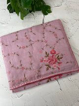 Silky kota embroidery saree MSK4356