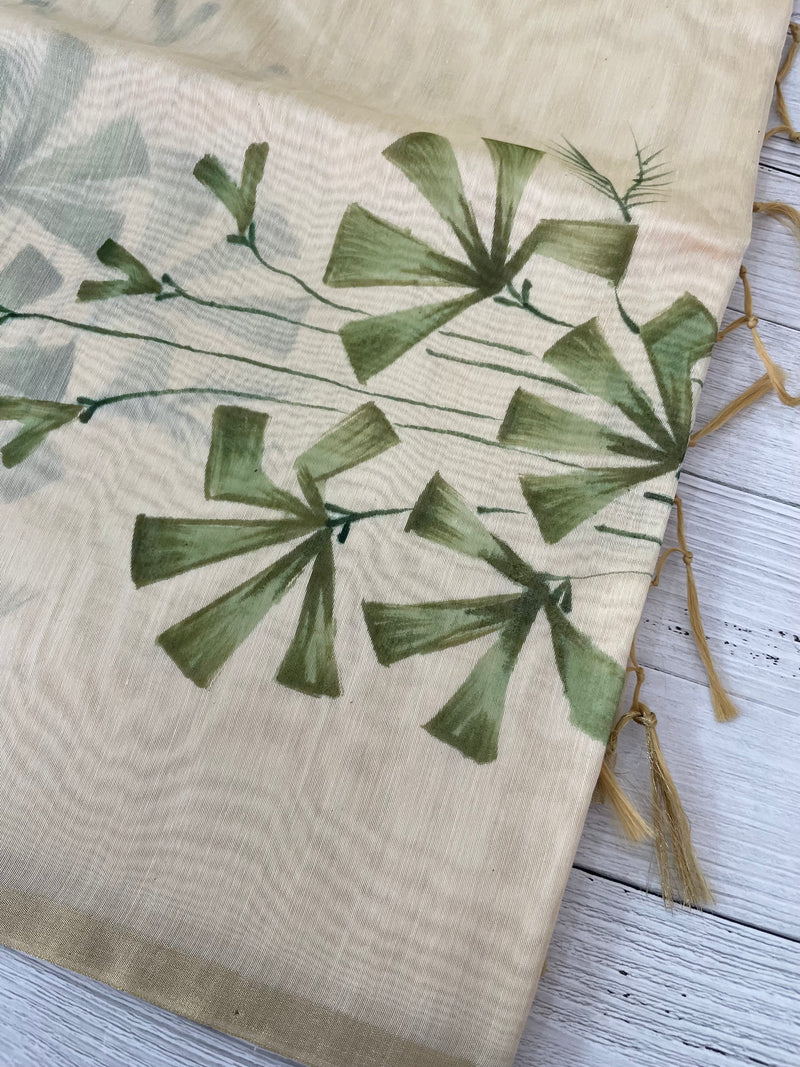 Soft Chanderi saree MS9899